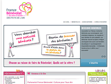 Tablet Screenshot of benevolat01.org